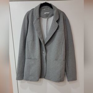 Grey Ribbed Dex Blazer size 2X